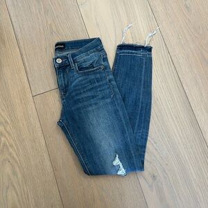 Express Cropped Legging Mid Rise Jeans Size 2